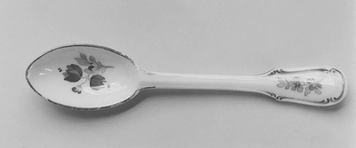 Spoon (part of a set) — Royal Porcelain Manufactory, Berlin