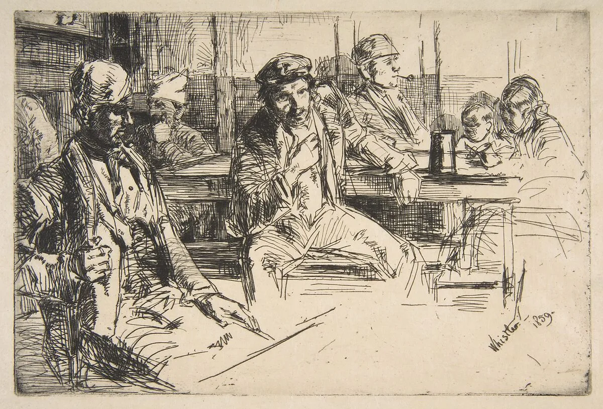 Longshore Men — James McNeill Whistler