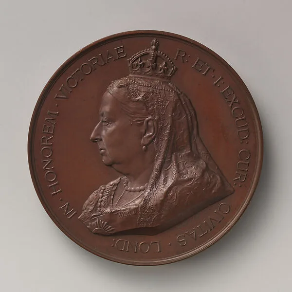 Struck by order of the City of London in Honor of Queen Victoria's Diamond Jubilee, 1897 — Frank Bowcher