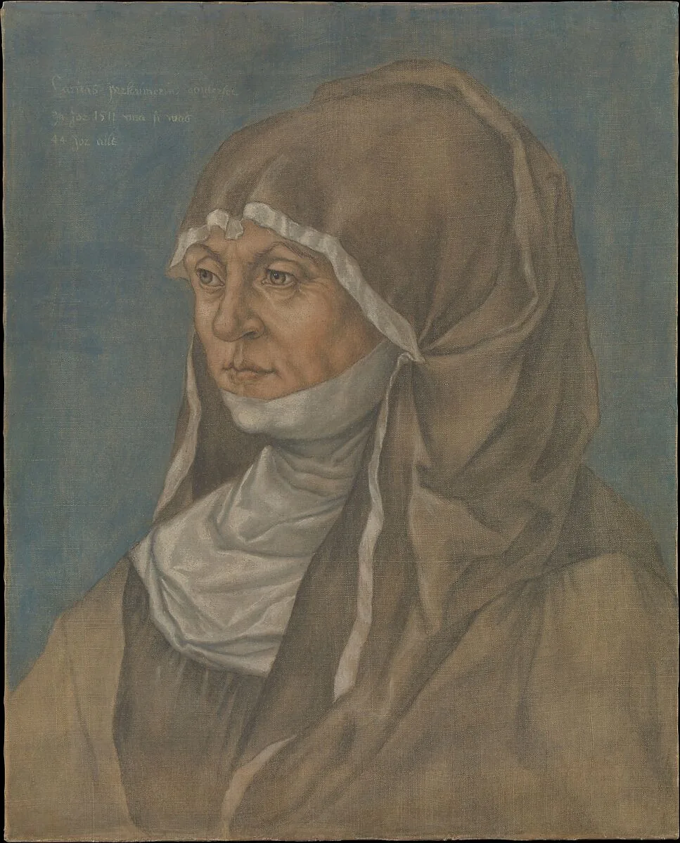 Portrait of a Woman, Said to Be Caritas Pirckheimer (1467–1532) — Albrecht Dürer