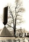 Barnett Newman's "Broken Obelisk" in Central Park — M. F. Ostrum