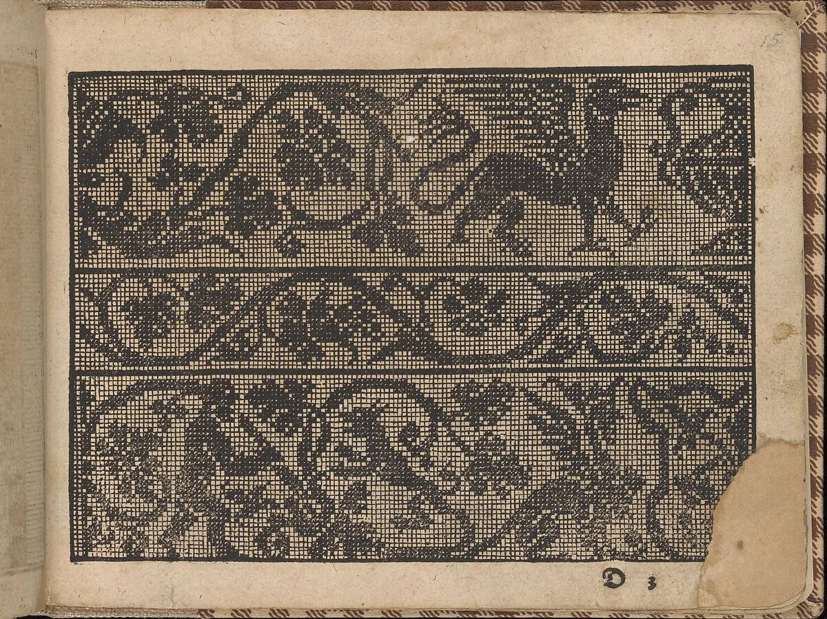 New Künstlichs Modelbuch (Page 15 recto) — Bernhard Jobin