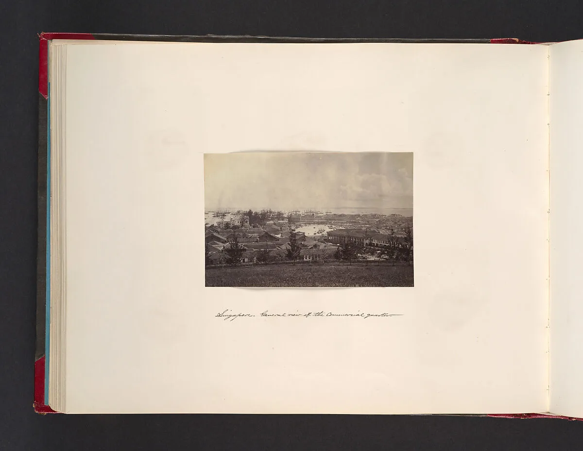 Singapore, General View of the Commercial Quarter — John Thomson