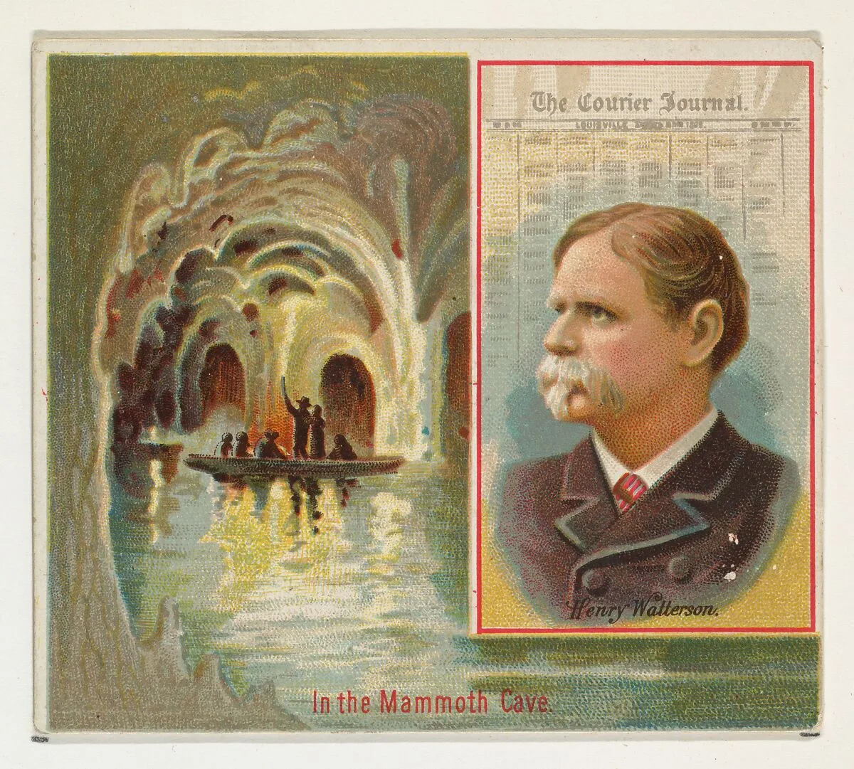 Henry Watterson, The Louisville Courier Journal, from the American Editors series (N35) for Allen & Ginter Cigarettes — Allen & Ginter