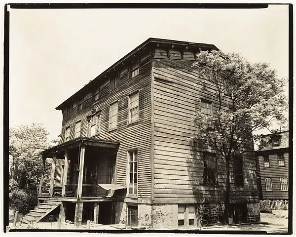 Stevens House, Vernon Boulevard and 30th Road — Berenice Abbott