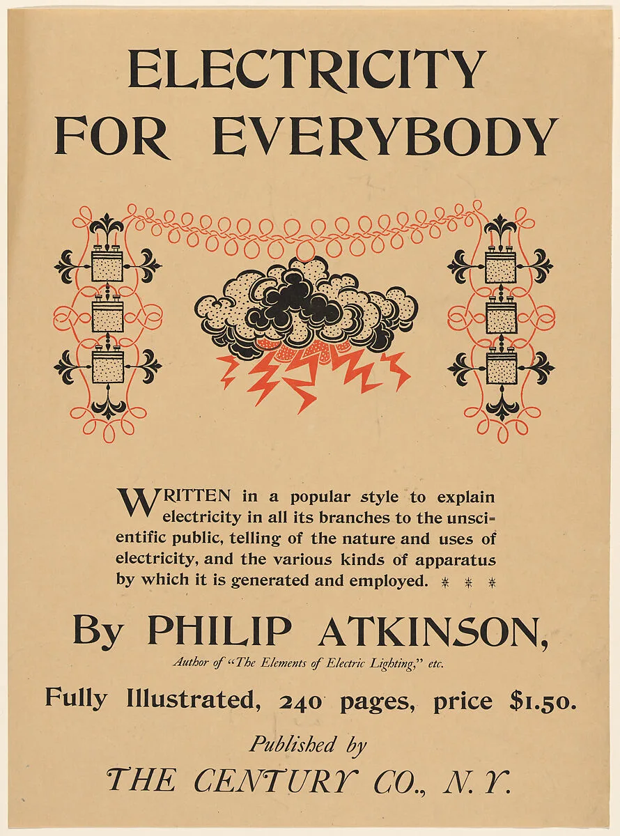 Electricity for Everybody — Anonymous, American, 19th century