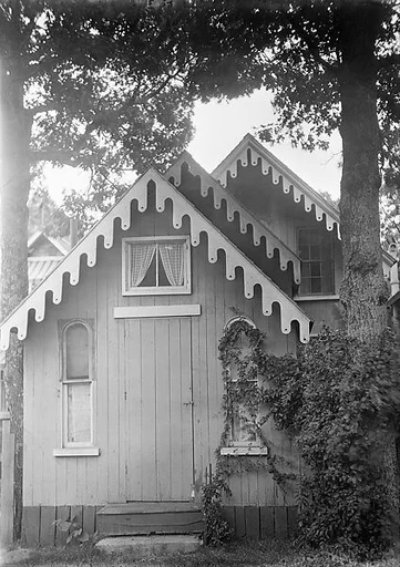 [Folk Victorian Cottages at Oak Bluff's, Martha's Vineyard, Massachusetts]