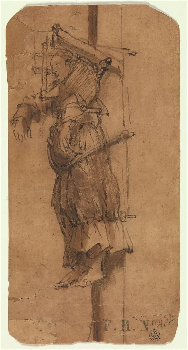 Elsje Christiaens Hanging on a Gibbet — Rembrandt (Rembrandt van Rijn)