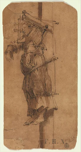 Elsje Christiaens Hanging on a Gibbet
