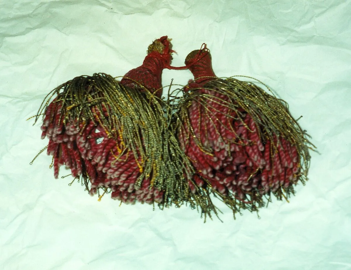 Pair of tassels — Unknown