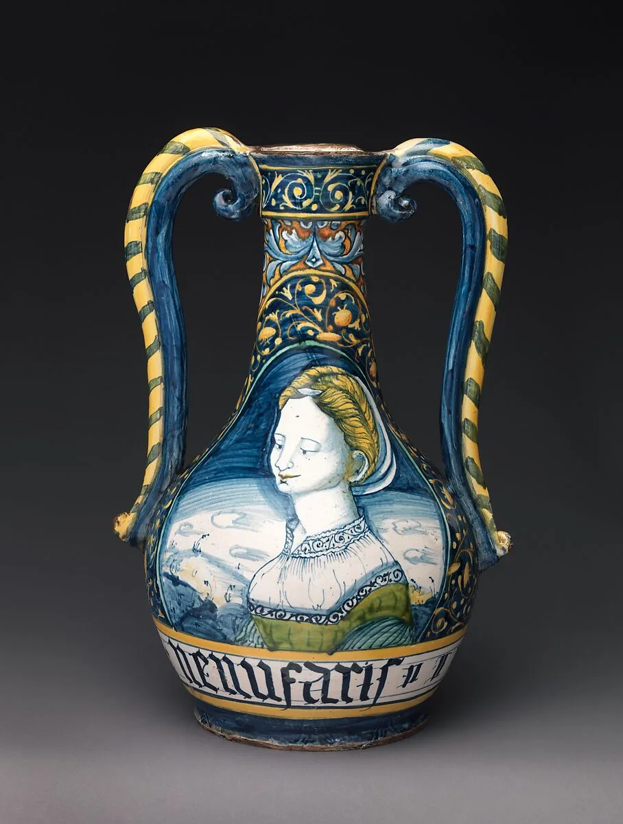 Pharmacy bottle (one of a pair) — Orazio Pompei
