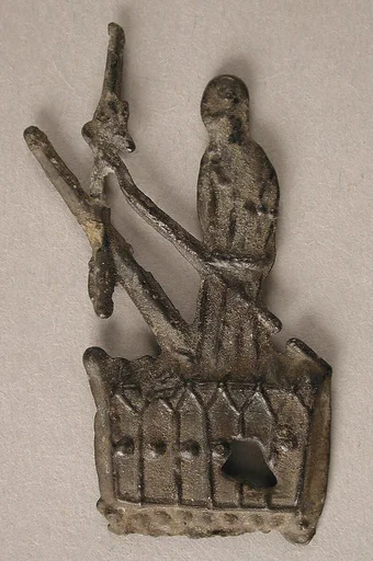 Badge with Figure