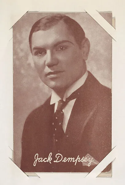 Jack Dempsey from Boxers Exhibits series (W467) — Unknown