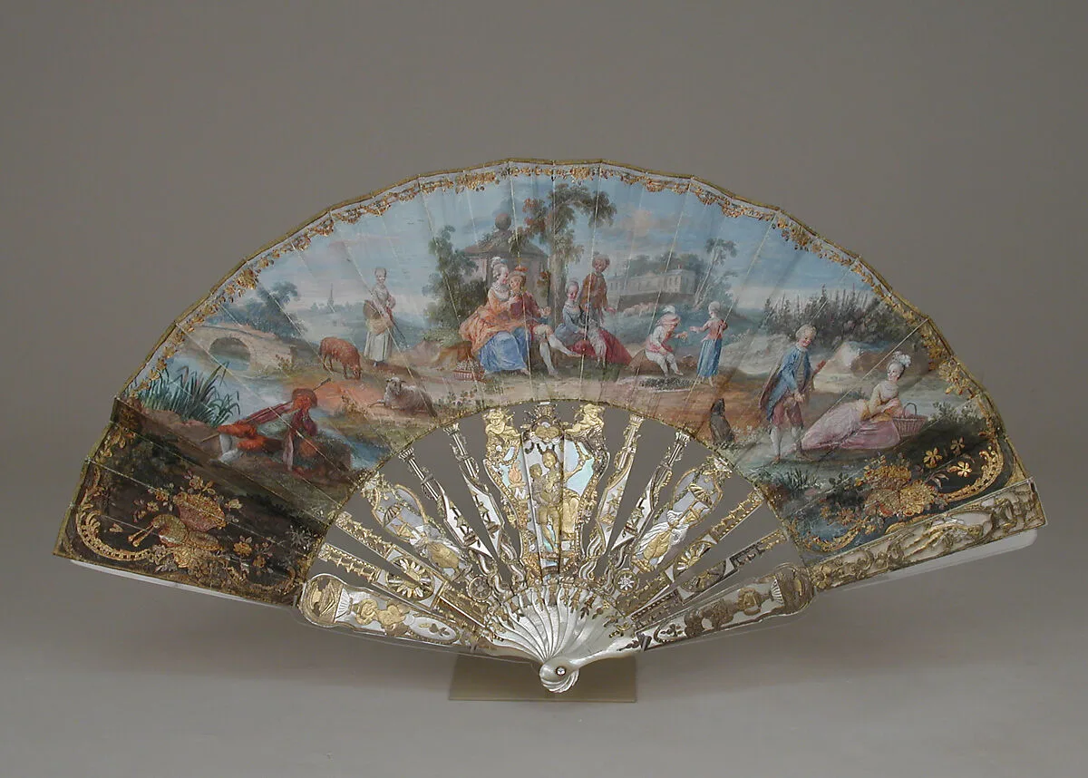 Folding fan — Unknown