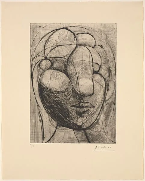 Head of a Woman — Pablo Picasso|Jacques Frélaut|Galerie Louise Leiris