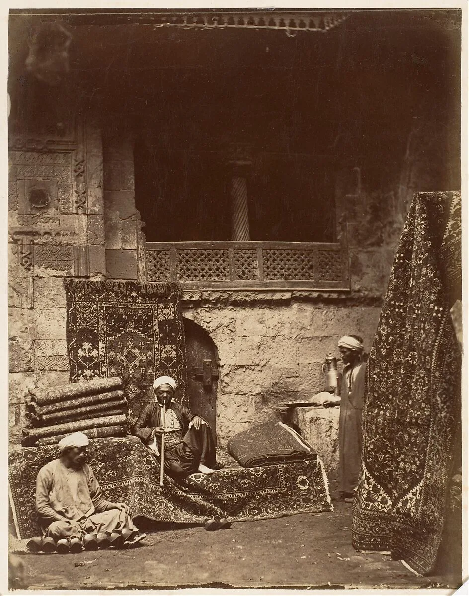 Turkish Carpet Bazaar, Cairo — Unknown
