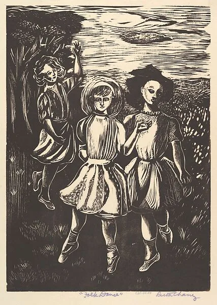 Folk Dance — Ruth Chaney|WPA