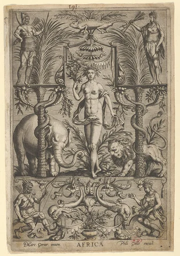 Allegory of Africa, from "The Four Continents"