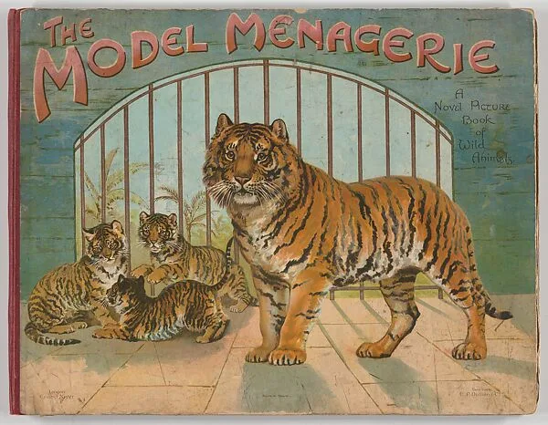 The Model Menagerie, A Novel Picture Book of Wild Animals — Ernest Nister|E. P. Dutton and Company|L. L. Weedon|Evelyn Fletcher