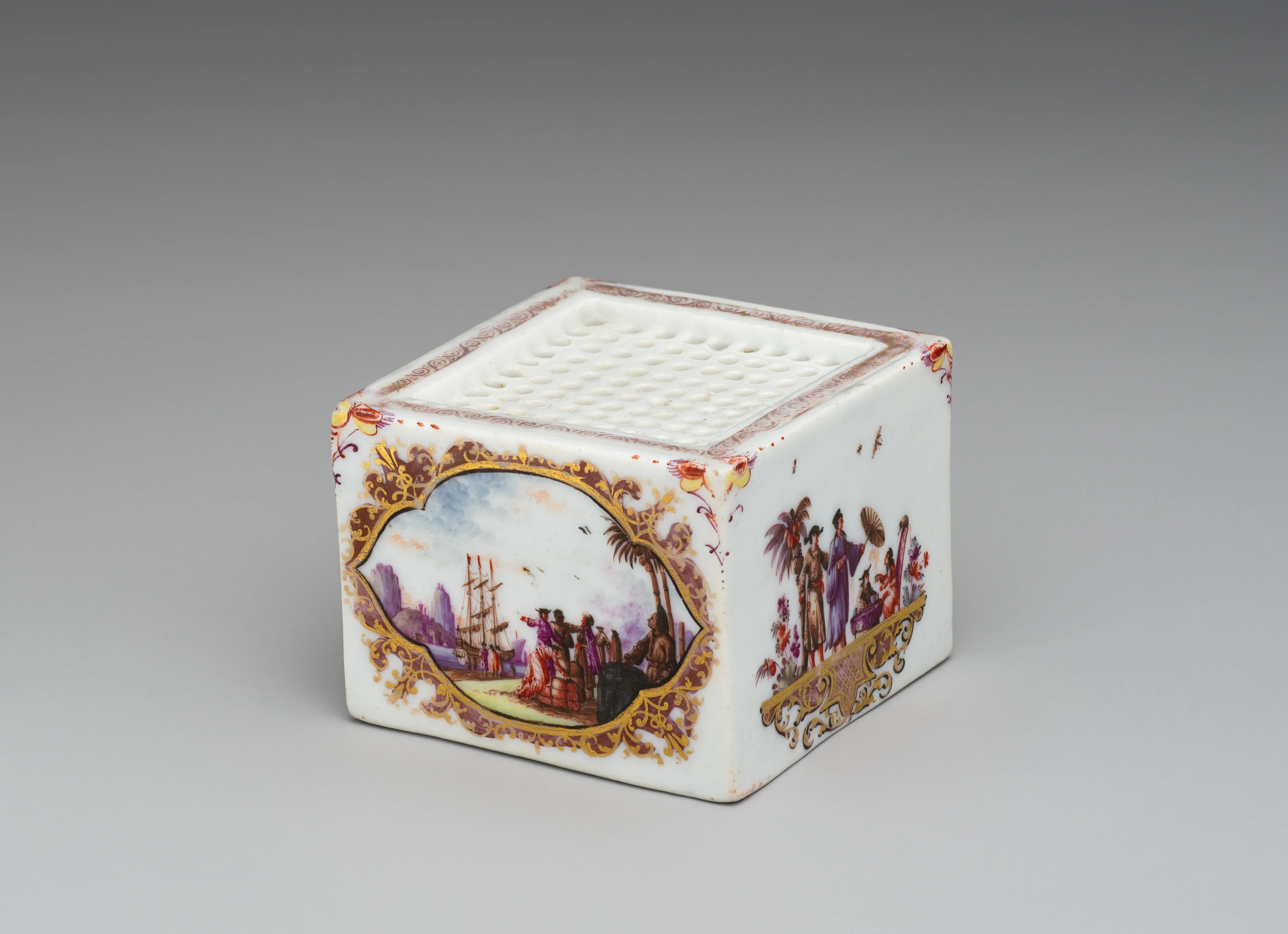 Pounce (part of an inkstand) — Meissen Manufactory