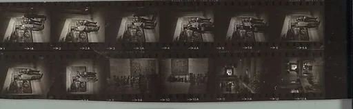 [12 Views of Walker Evans Before Murals at "Walker Evans" Travelling Exhibition, Museum of Fine Art, Boston]