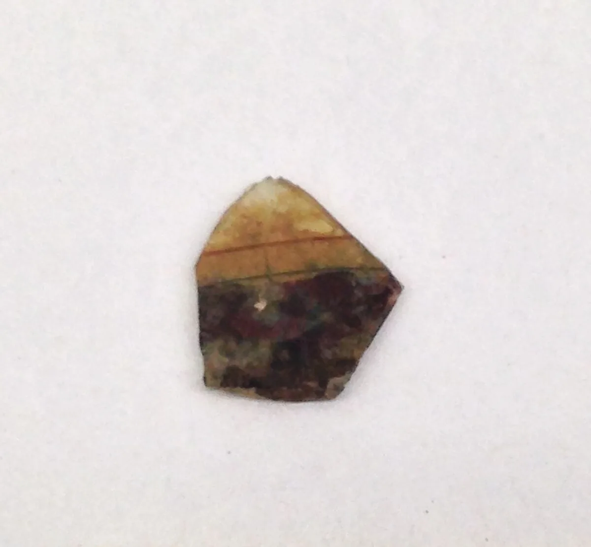 Glass Fragment — Unknown