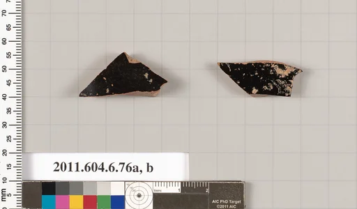 Terracotta fragments of open shapes