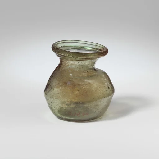 Glass miniature jar