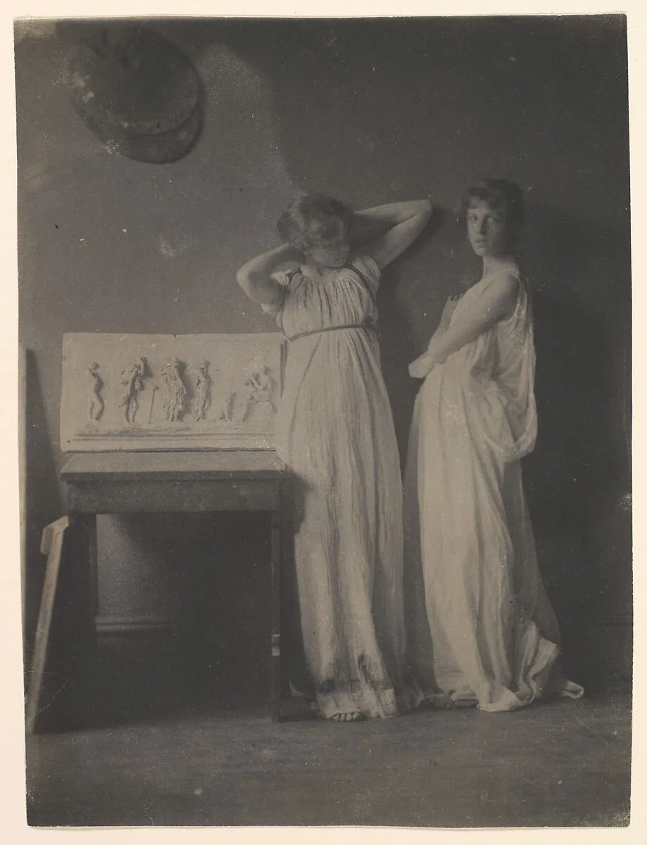 Two Pupils in Greek Dress — Thomas Eakins|Susan Macdowell Eakins