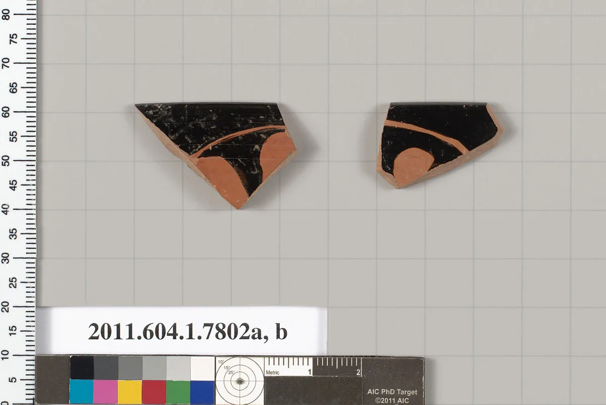 Terracotta rim fragments of kylikes (drinking cups) — Unknown