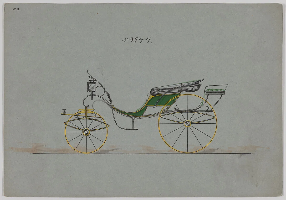 Design for Pony Phaeton, no. 3944 — Brewster & Co.|Herman Stahmer