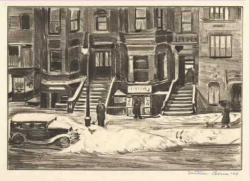 Winter Street Scene