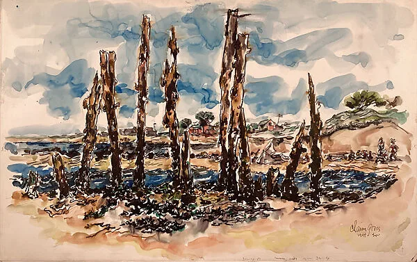 Waterfront — Chaim Gross