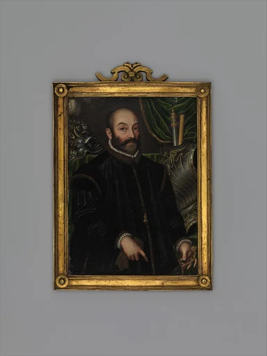 Guidobaldo II della Rovere, Duke of Urbino (1514–1574), With his Armor by Filippo Negroli