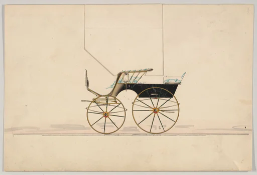Design for 4 seat Phaeton, no top (unnumbered)