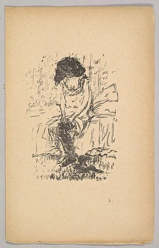 Three Illustrations, from "Marie" by Peter Nansen