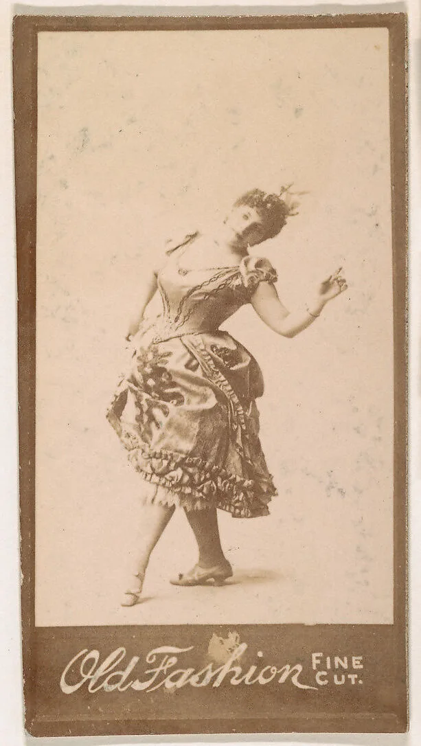 Dancer, from the Actresses series (N664) promoting Old Fashion Fine Cut Tobacco — Unknown