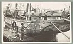 [Man Washing Side of Boat, Palma de Mallorca]