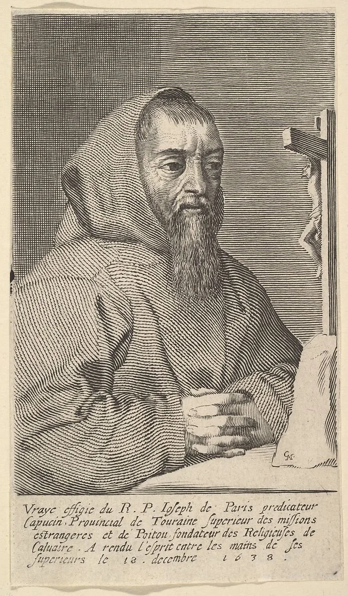 François Le Clerc Du Tremblay, dit le Père Joseph — Claude Mellan|François Le Clerc Du Tremblay