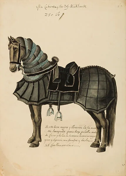 Copies After the "Inventario Illuminado", the Pictorial Inventory of Arms and Armor of Emperor Charles V. — Unknown