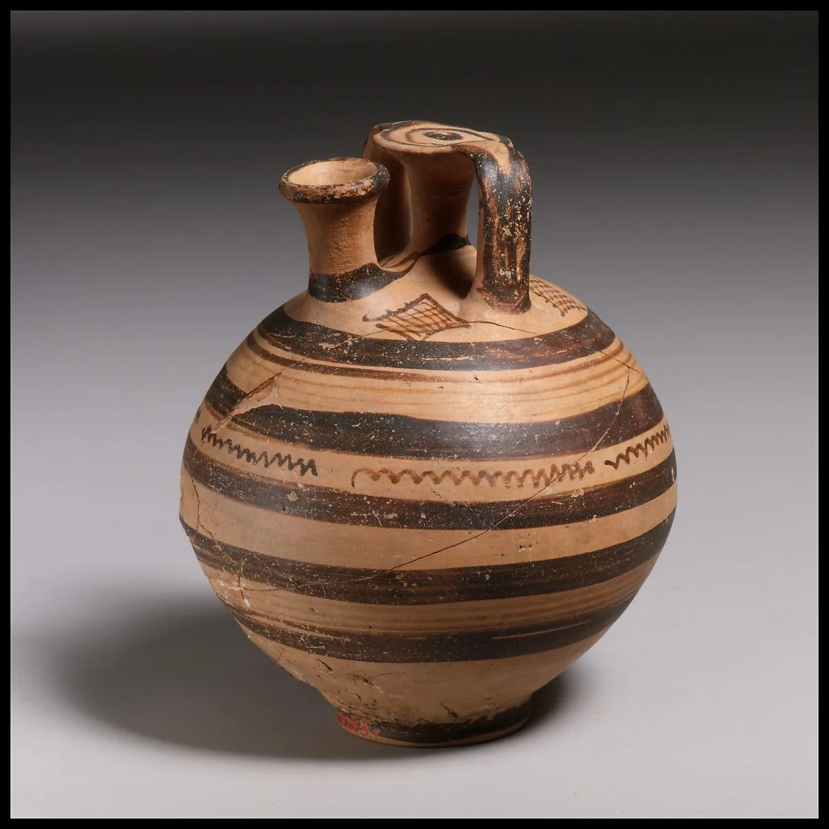 Terracotta stirrup jar — Unknown