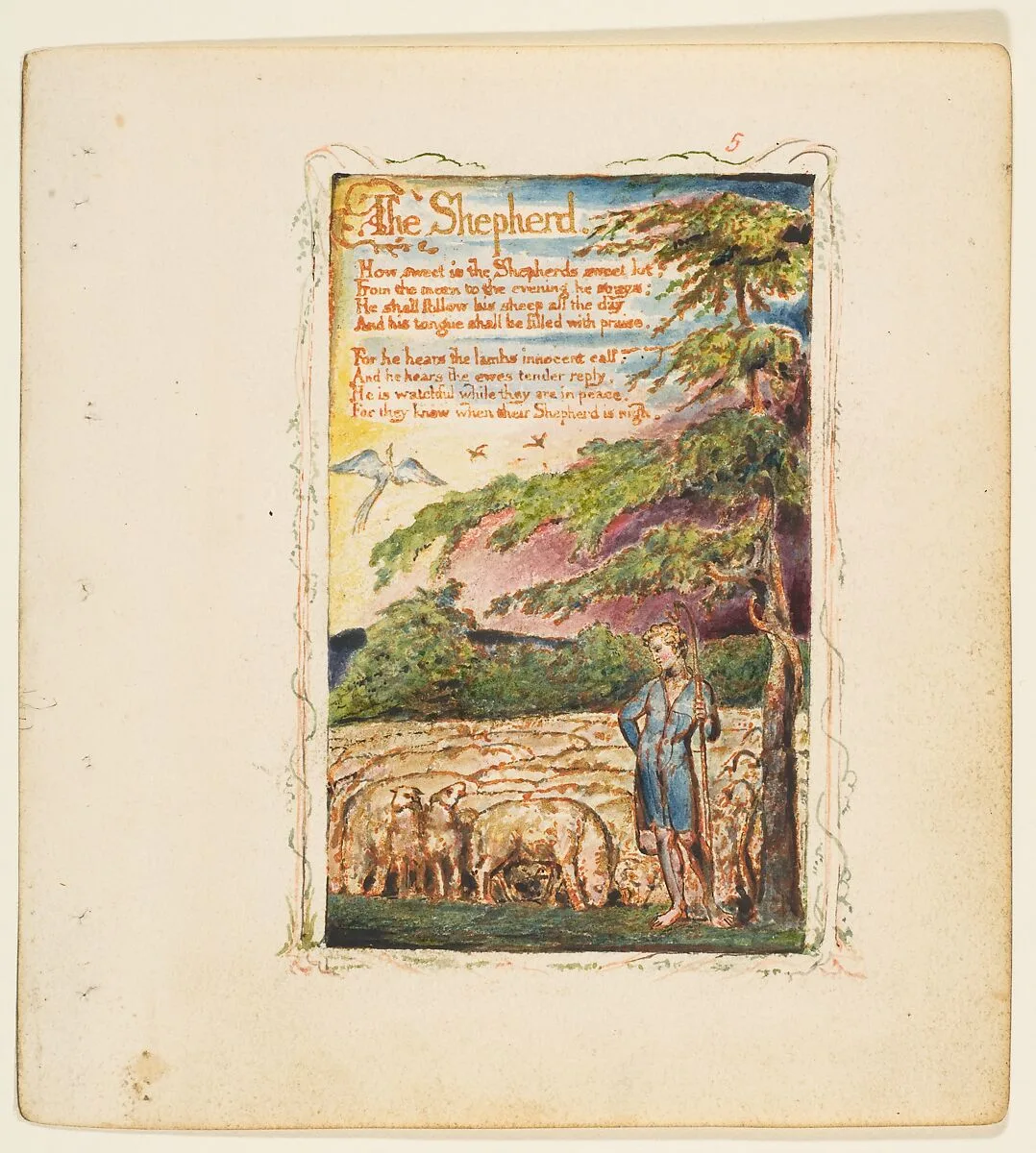 Songs of Innocence: The Shepherd — William Blake