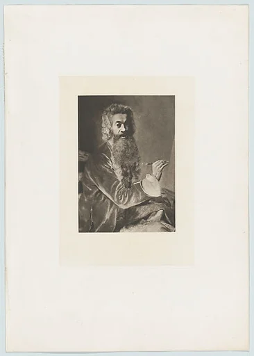 Self-portrait with a Long Beard