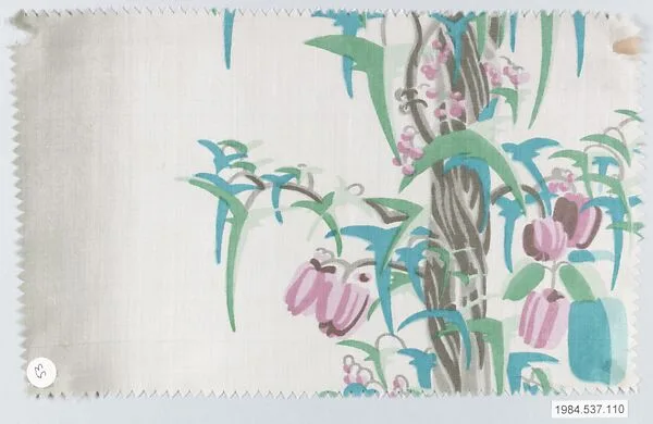 Textile sample — Unknown Designer|Wiener Werkstätte