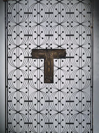 Elevator grille from the Chicago Stock Exchange Building