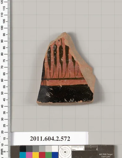 Terracotta fragment of a column-krater (bowl for mixing wine and water)