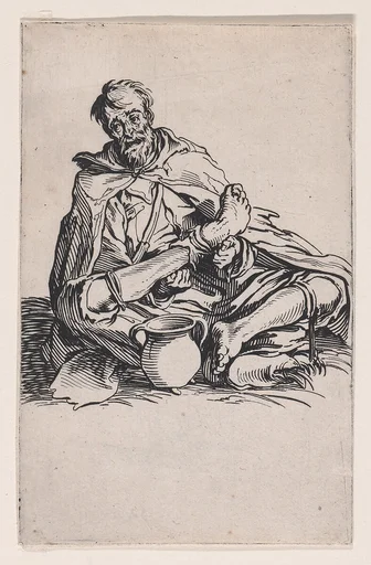 Le Malingreux (The Sickly Man), from Les Gueux suite appelée aussi Les Mendiants, Les Baroni, ou Les Barons (The Beggars, also called the Barons)