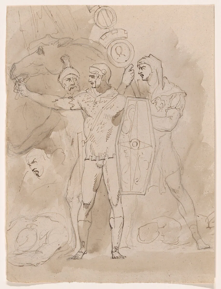 Classical Military Subject — William Hamilton