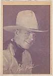 Rex Bell from Wild Colors Autographed Strip Cards (W623) — Unknown