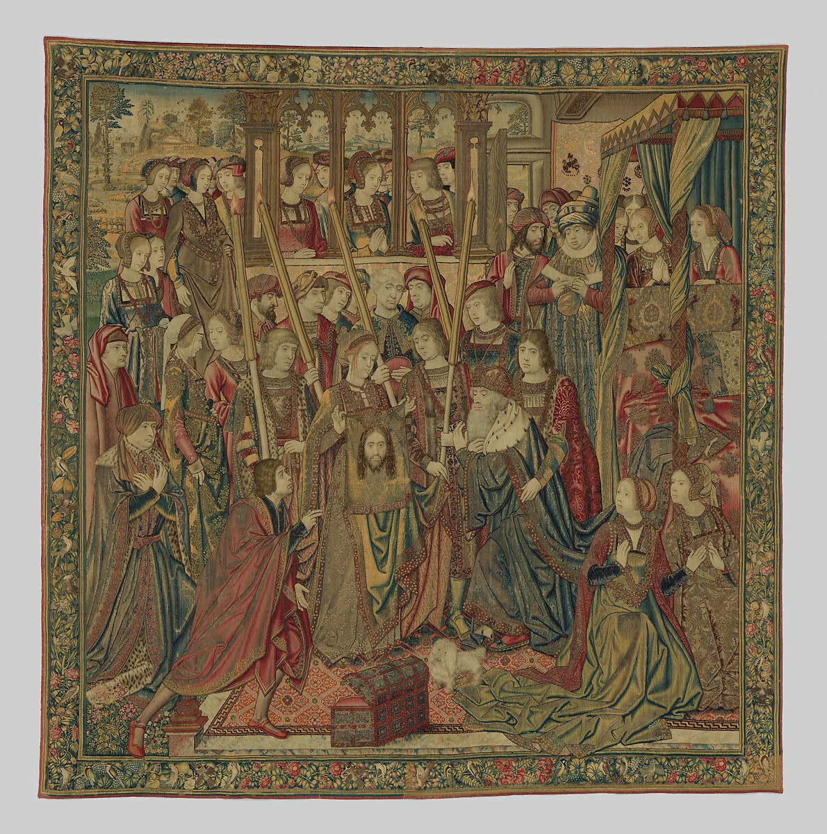 Emperor Vespasian Cured by Veronica's Veil — Unknown